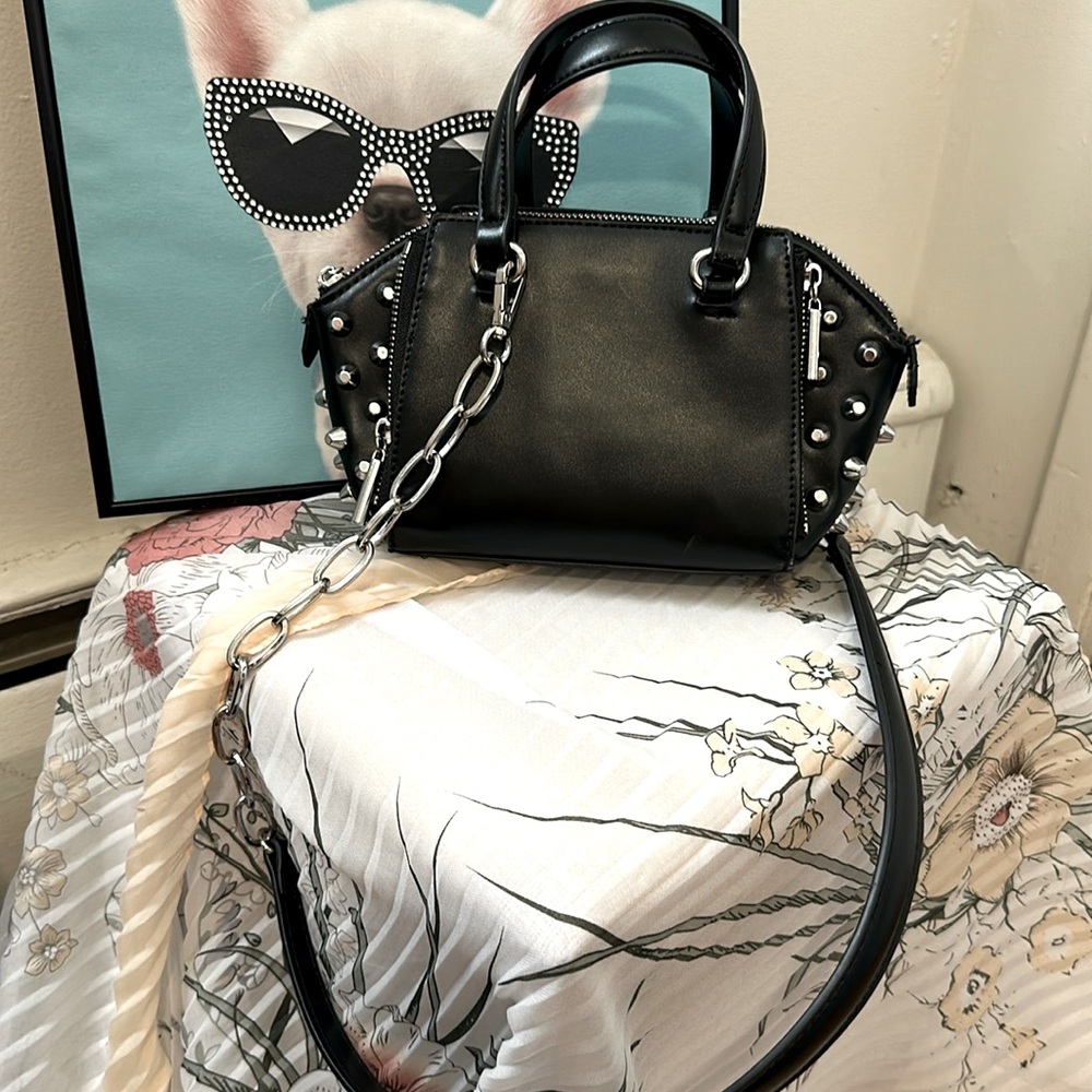 Zara moto purse